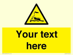 Custom Warning wind over tide conditions